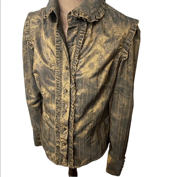 Vintage Louis Verdad elegant blouse - Picture 1 of 5